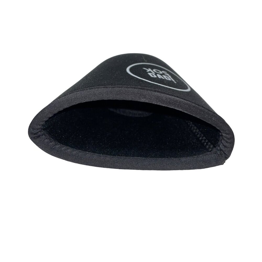 Java Sok Insulated Sleeve Cold Coffee Used Black with White Lettering Reusable S - Picture 3 of 8